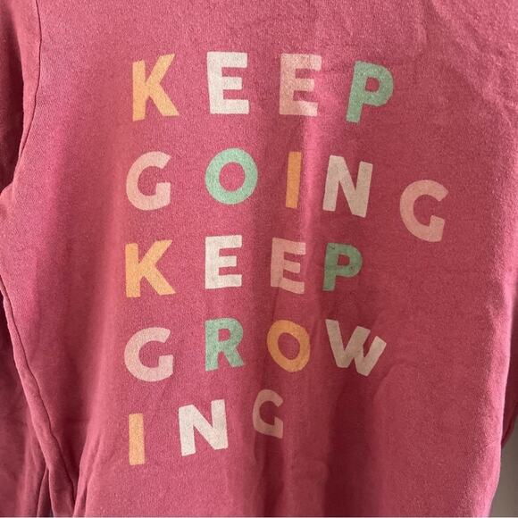 Sol Angeles X Anthropologie Keep Going Keep Growing Graphic Crewneck Sweatshirt - Picture 3 of 5